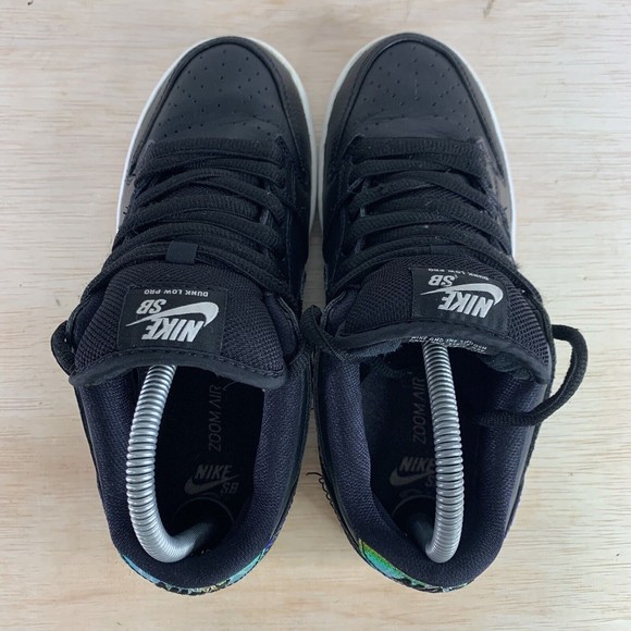 Nike SB Dunk Low Pro Sparkle Oil Black Multicolor 304292-091 Women's 7.5 - Picture 7 of 10